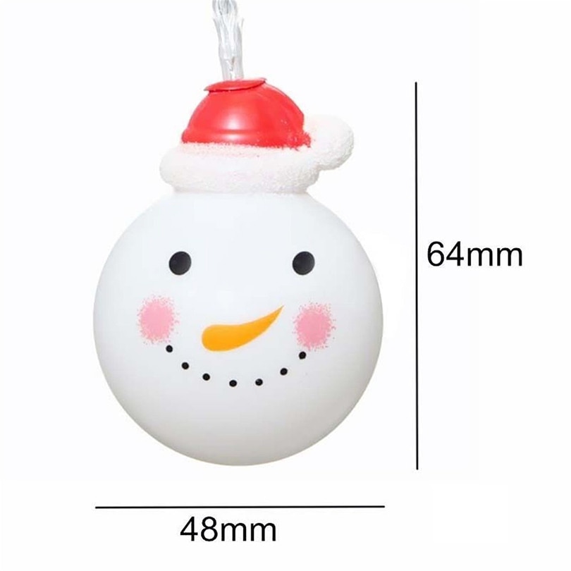 Creative Snowmen Shaped Christmas LED String Light